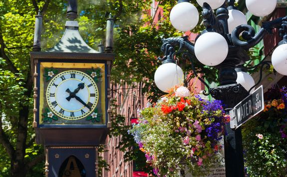 Gastown Steam Clock in Vancouver