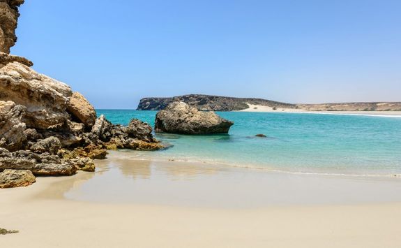 Deserted beach