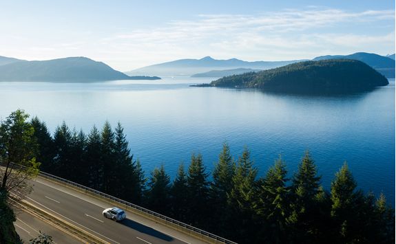 Sea to Sky Highway, Canada