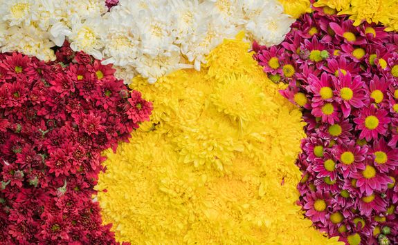 Flowers in Mandalay Market