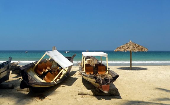Ngapali Beach Boats