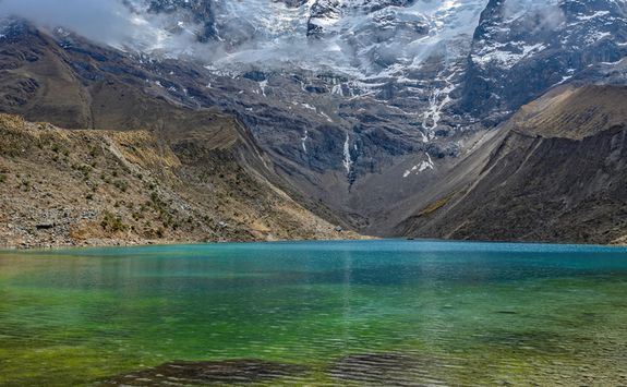 Lake in the Urubamba mountains