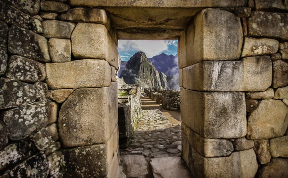 Doorway at Machu Picchu