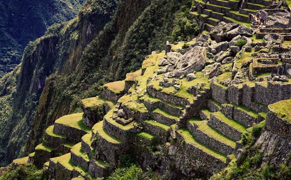 Terraces at Machu Picchu