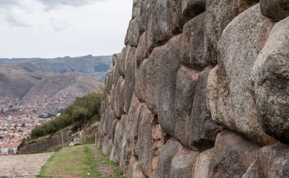 Ancient wall at Sacsayhuaman
