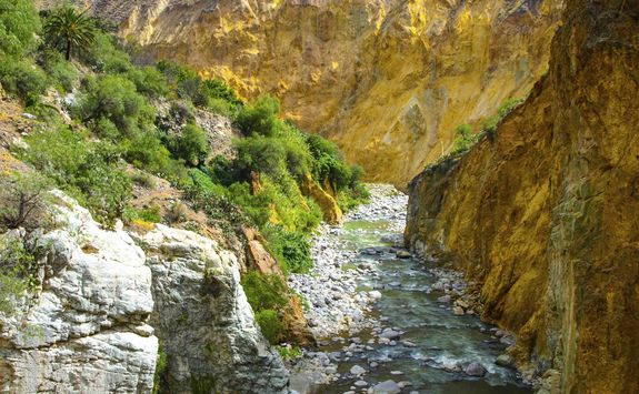 Colca Canyon river