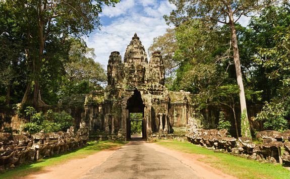Entrance Gate to a Template
