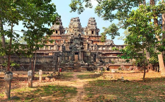 Pyramid Temple in Angkor Wat