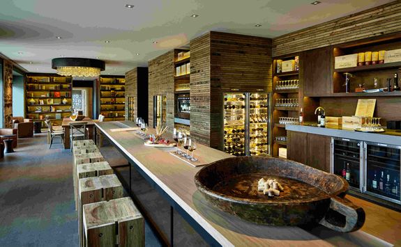 Six Senses wine library