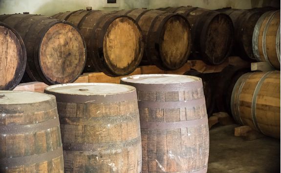 Rum barrels