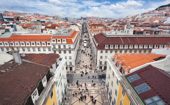 Lisbon street view