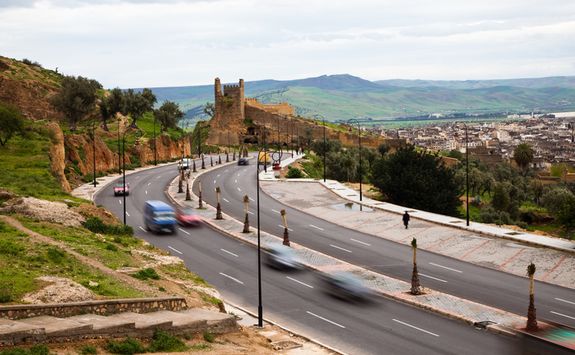 Road into Fez