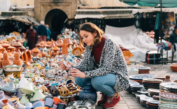 Market in Meknes