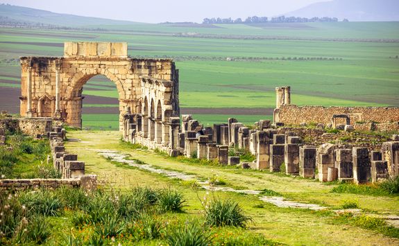 Ruins in Volubilis
