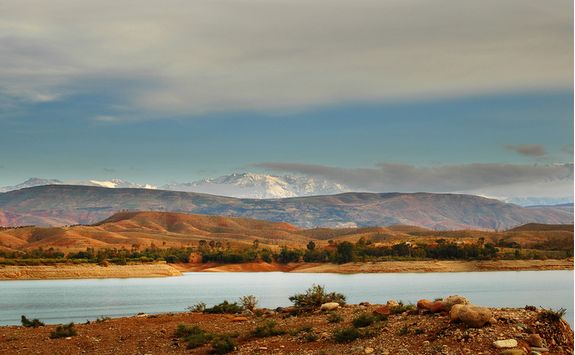Atlas Mountains Landscape