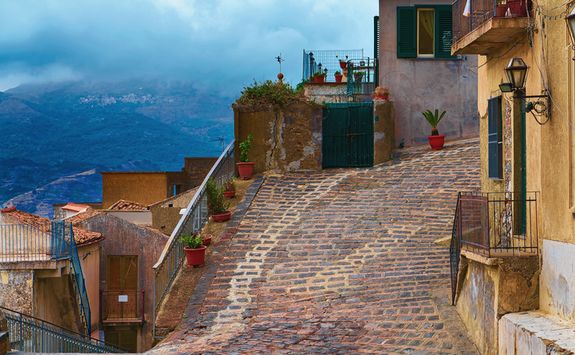 Cozy street in Savoca