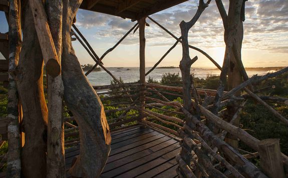 View from Rainforest Lodge, Manafiafy