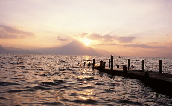 Lake Atitlan sunset