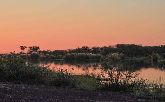 Sunset in the Marataba Game Reserve