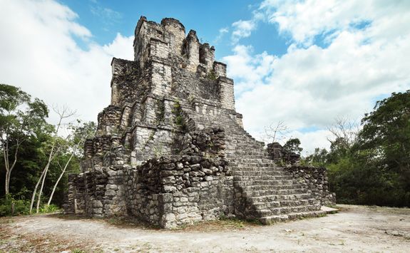 el castillo ruins