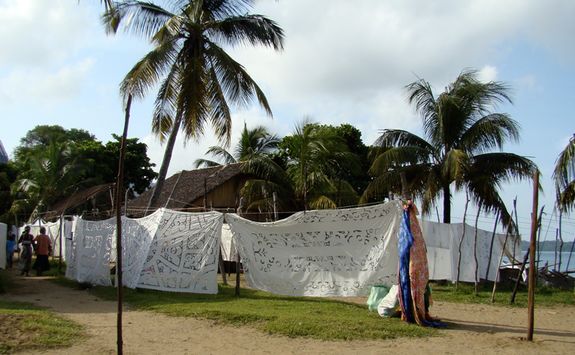 Local village textiles