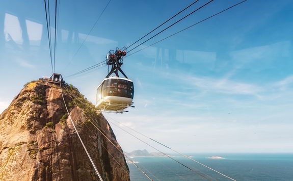 Cable car in Rio