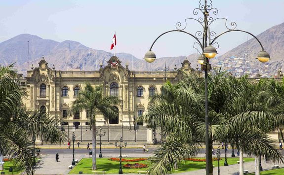 Presidential Palace in Lima