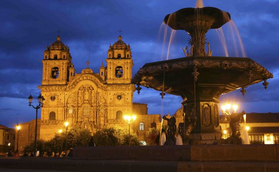 Cusco at night