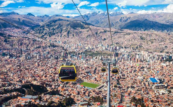 La Paz cable car