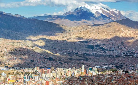La Paz cityscape