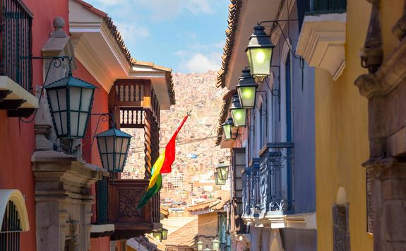 Street in La Paz