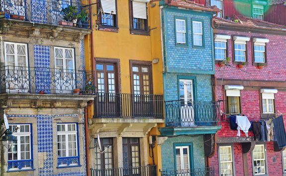 colourful buildings