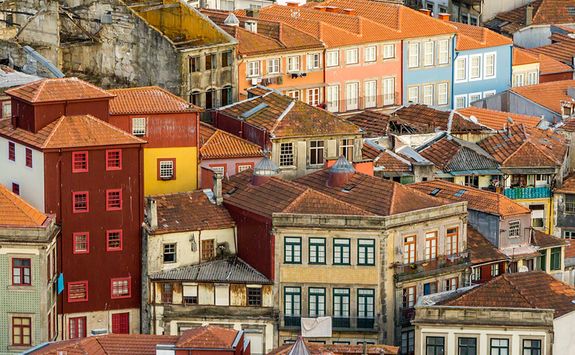 Colourful houses