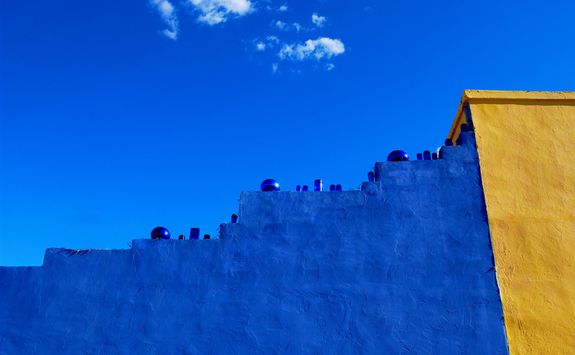 A Blue Wall