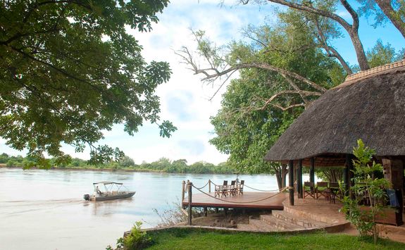 Nkwali river boat