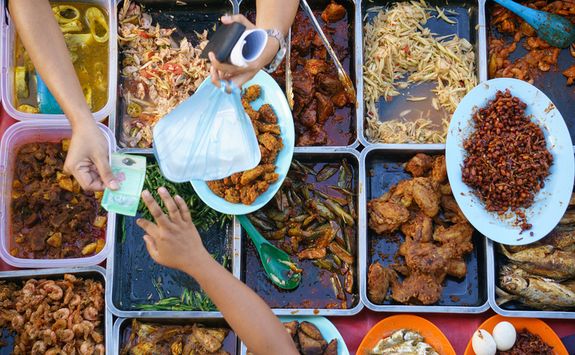 Street food in Kuala Lumpur