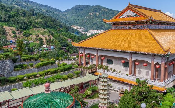 Temple in the mountains