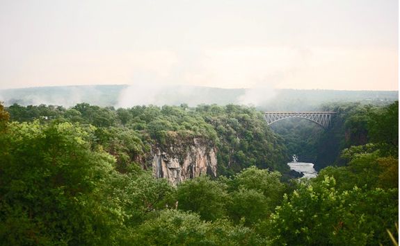 Path to Victoria Falls