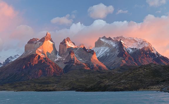 Patagonian mountains