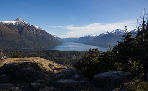 view of the refugio frey