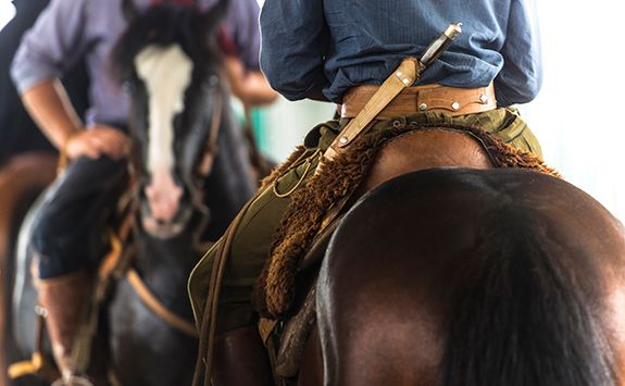 horse riding