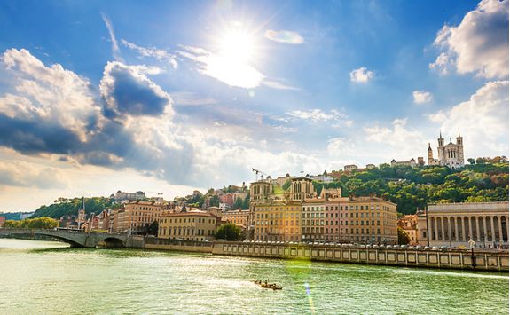 River in Lyon