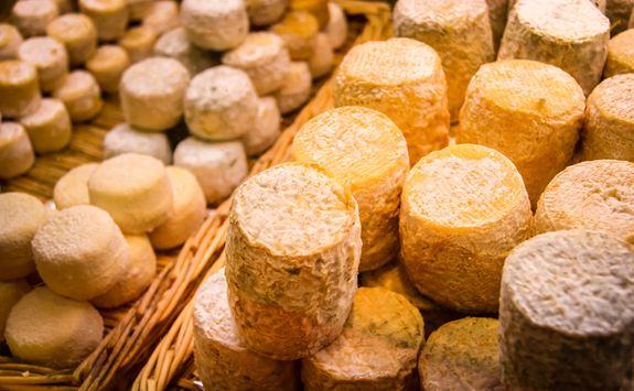 Goat's Cheese at Market