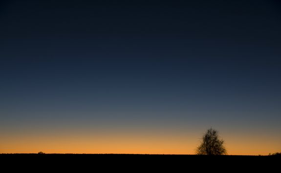 Sunrise in the outback