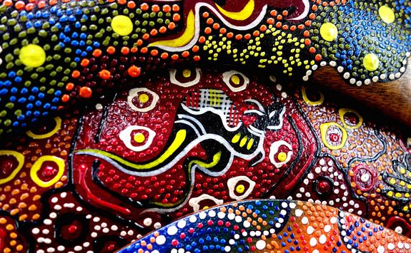 Aboriginal dot art