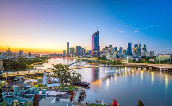 View of Brisbane