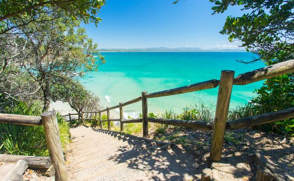 Byron beach track