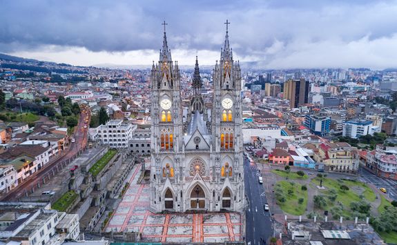 Quito's cathedral