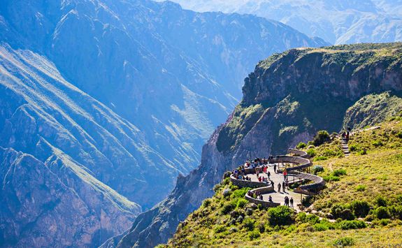 Colca Canyon viewing point
