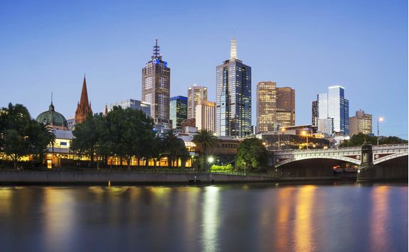 Melbourne at Dusk
